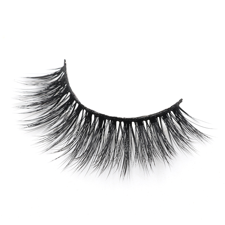 Wholesale 3d faux mink false lashes with diamond packaging box  to UK